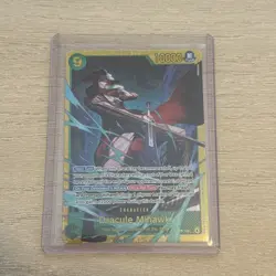 Dracule Mihawk OP14-119 SEC The Azure Seas Seven One Piece CCG ENGLISH - Image 1