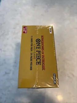 One Piece English OP-04 Kingdoms of Intrigue Booster Box Sealed - Image 3