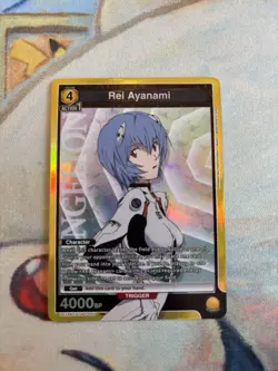 Rei Ayanami Union Arena SR — UE15BT/EVA-1-005 - Image 1