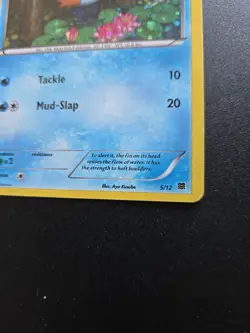 Pokemon Mudkip McDonald's 2015 005/012 Promo Holo 60HP 20 Attack Card English - Image 3
