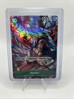 One Piece Shanks OP13-028 SR OP13 Holo Character Card 12000 Power - Image 1