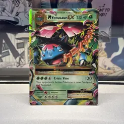 Pokemon TCG M Venusaur EX Holo Ultra Rare Card 2/108 XY Evolutions - Image 1