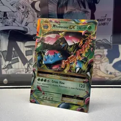 Pokemon TCG M Venusaur EX Holo Ultra Rare Card 2/108 XY Evolutions - Image 4