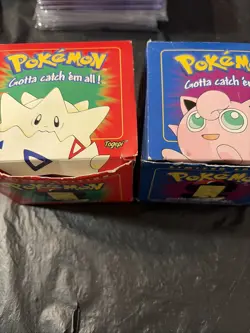 Vintage Pokemon TOGEPI & Jigglypuff 23K Gold Trading Card Burger King Sealed - Image 1