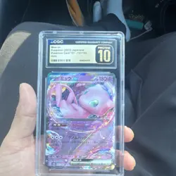 Mew ex 151/165 Sv2a: Pokemon Card 151 Holo Japanese Double Rare CGC Pristine 10 - Image 1