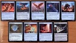Set 9 Commander Artifact Deck Utility Cards *NM* Magic MTG EDH Deck Building - Image 1