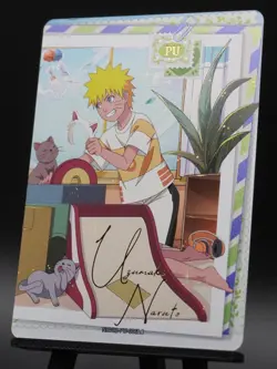 Naruto Uzumaki NRV01-PU-006L4 English Naruto Kayou Card Heavens Scroll NM - Image 3