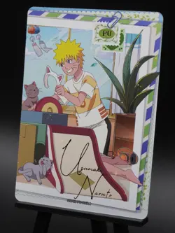 Naruto Uzumaki NRV01-PU-006L4 English Naruto Kayou Card Heavens Scroll NM - Image 4