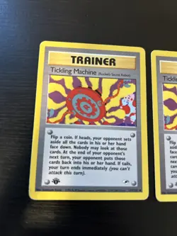 Pokemon Card - Tickling Machine Gym Heroes 119/132 Uncommon 1st Edition X2 - Image 2