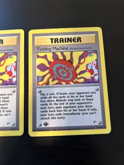 Pokemon Card - Tickling Machine Gym Heroes 119/132 Uncommon 1st Edition X2 - Image 3
