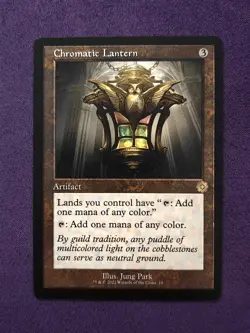 MTG Chromatic Lantern The Brothers' War: Retro Frame Artifacts Regular (10) NM - Image 1