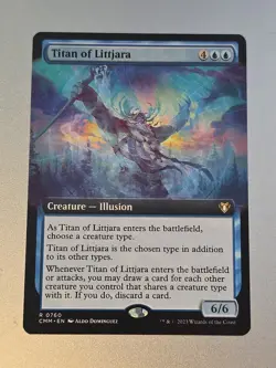 Titan of Littjara (Extended Art) Commander Masters Regular - Image 1