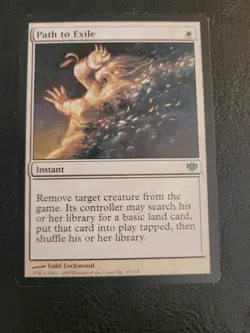 Path to Exile Conflux MTG Magic The Gathering White Uncommon #15 English PLAYED - Image 1