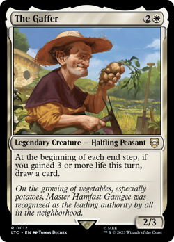 The Gaffer #12 | NM Near Mint | LTC Lord of the Rings Magic MTG - Image 1