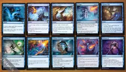 Set 10 Different Blue Counterspell Instants *NM Magic MTG Commander EDH - Image 1