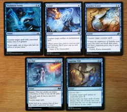 Set 10 Different Blue Counterspell Instants *NM Magic MTG Commander EDH - Image 2
