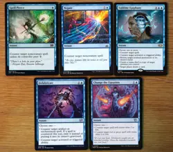 Set 10 Different Blue Counterspell Instants *NM Magic MTG Commander EDH - Image 3