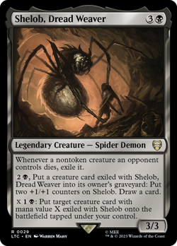 Shelob, Dread Weaver #29 | NM Near Mint | LTC Lord of the Rings Magic MTG - Image 1