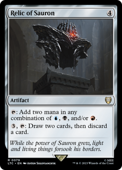 Relic of Sauron #79 | NM Near Mint | LTC Lord of the Rings Magic MTG - Image 1