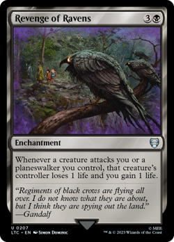Revenge of Ravens #207 | NM Near Mint | LTC Lord of the Rings Magic MTG - Image 1