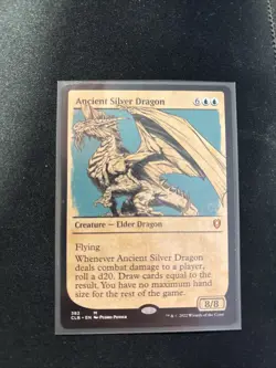 Ancient Silver Dragon (Showcase) Commander Legends: Battle for Baldur's Gate - Image 1