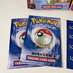 Pokemon 1999-2000 Theme Deck Boxes Lot of 3 *Empty* w/ Counters Manual - Image 3