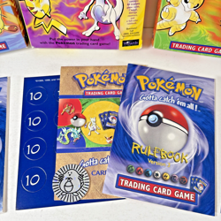 Pokemon 1999-2000 Theme Deck Boxes Lot of 3 *Empty* w/ Counters Manual - Image 5