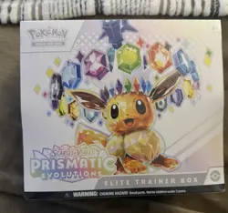 Prismatic Evolutions - Elite Trainer Box (ETB) - Pokemon TCG - New & Sealed - Image 1