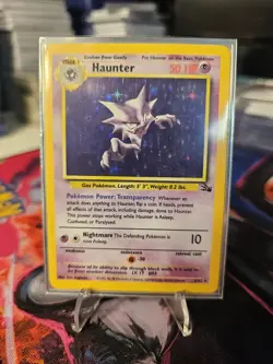 Haunter 6/62 Holo Rare Fossil Set 1999 Vintage Pokemon TCG - Image 1