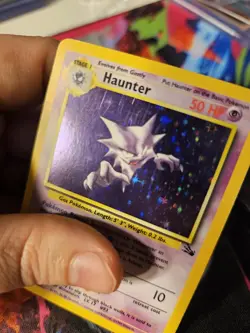 Haunter 6/62 Holo Rare Fossil Set 1999 Vintage Pokemon TCG - Image 3