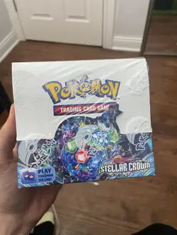 Pokemon TCG Scarlet & Violet Stellar Crown Booster Box New SEALED! - Image 1