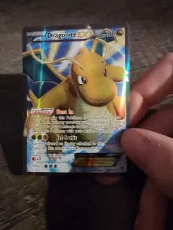 Pokemon Dragonite EX Full Art 108/111 XY - Furious Fists Holo LP - Image 2