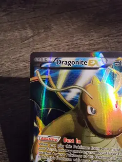 Pokemon Dragonite EX Full Art 108/111 XY - Furious Fists Holo LP - Image 3