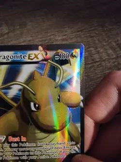 Pokemon Dragonite EX Full Art 108/111 XY - Furious Fists Holo LP - Image 4