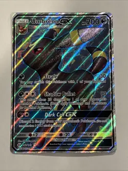 Umbreon GX (Full Art) 142/149 SM Base Set Holo Pokemon TCG - Image 1