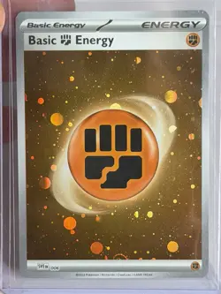 HD COSMOS HOLO Basic Fighting Energy SVE 006 - Pokemon 151 - Image 1