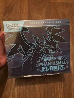 Pokemon Mega Evolution Phantasmal Flames Elite Trainer Box ETB Sealed - Image 1