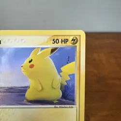 Pikachu 72/100 EX Sandstorm Pokemon Card 2003 TCG LP - Image 3