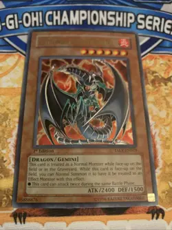 Yugioh Chthonian Emperor Dragon TAEV-EN019 1st Edition NM - Image 1
