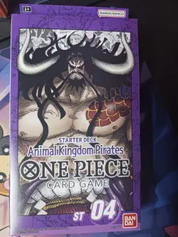 One Piece TCG Starter Deck 4: Animal Kingdom Pirates (ST-04) SEALED ENGLISH - Image 1