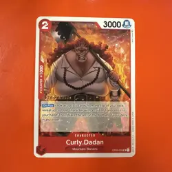 Pre-Release - Curly Dadan - OP02-005 UC - Paramount War - One Piece TCG - Image 1