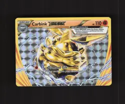 Carbink BREAK 51/124 Fates Collide Full Art Ultra Rare Holo Pokemon Card LP - Image 1