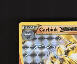 Carbink BREAK 51/124 Fates Collide Full Art Ultra Rare Holo Pokemon Card LP - Image 3