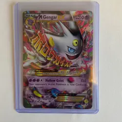 mega gengar ex pokemon card, holographic , from 2016 - Image 1