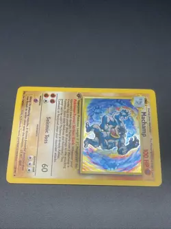 Pokemon TCG - Machamp 8/102 Holo Rare 1st Editon Base Set WOTC Vintage Card Lp - Image 3