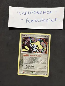 Pokemon Card Jirachi 9/107 -Ex Deoxys-Ita-Holo-swirl-Nm! - Image 1