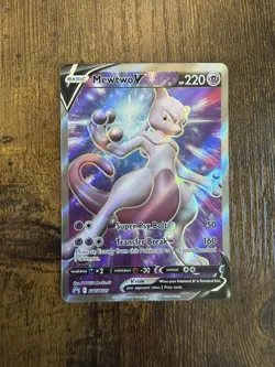 Mewtwo V SWSH229 SWSH: Sword & Shield Promo Cards Holo NM POKEMON TCG - Image 1