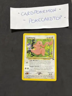 Pokemon Card Lickitung 16/18-Eng-No Holo-Exc! - Image 1