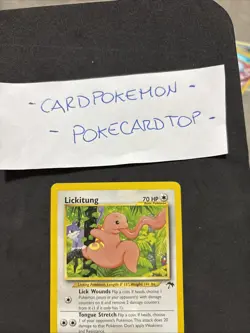 Pokemon Card Lickitung 16/18-Eng-No Holo-Exc! - Image 2