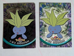 Oddish #43 Pokemon Foil Holo & Non-Holo Set 2000 Topps Card #43 LP - Image 1
